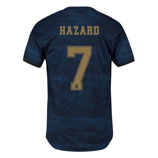 Maillot Football Real Madrid NO.7 Hazard Exterieur 2019-20 Bleu